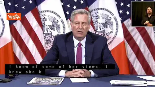 De Blasio su figlia arrestata: "La ammiro profondamente, vuole un mondo migliore"