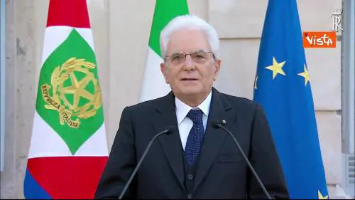 Mattarella: "Partiti superino le divisioni come nel 1946"