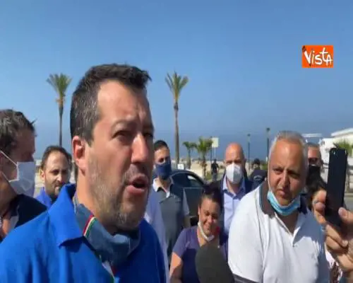 Salvini torna a Mondragone: "Lo avevo promesso"