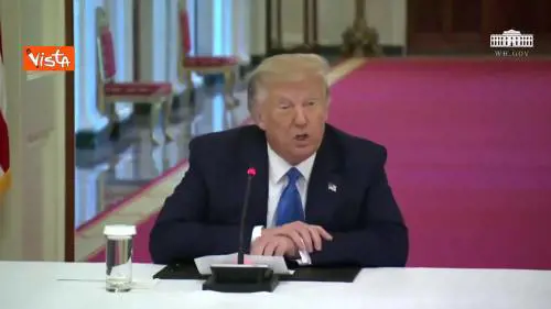 Trump: “I politici spericolati hanno diffamato i nostri eroi delle forze dell'ordine come nemici”