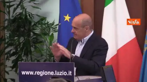 Zingaretti: “Al Lazio dovrebbero arrivare 1,5 mld da programmazione europea, investiamo in ricerca”