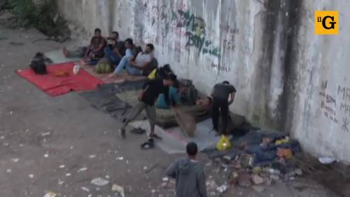 Le condizioni dei clandestini