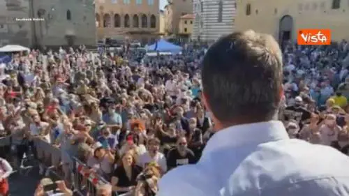 Regionali, Salvini: “Non facciamo promesse alla Renzi in Toscana ma fatti”