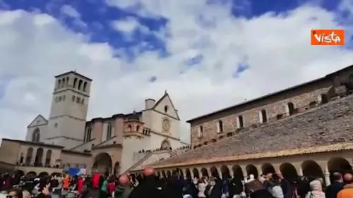 Frecce Tricolori ad Assisi per i festeggiamenti per San Francesco