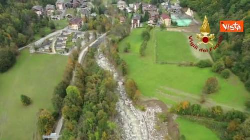 Maltempo Piemonte, il sorvolo dei droni sulle zone distrutte dall'alluvione