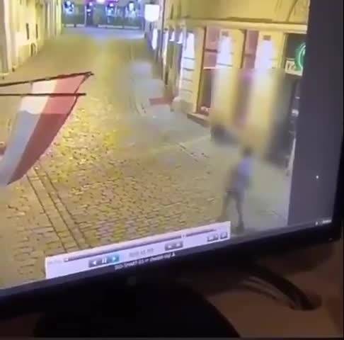 Vienna, la barbara esecuzione di un passante