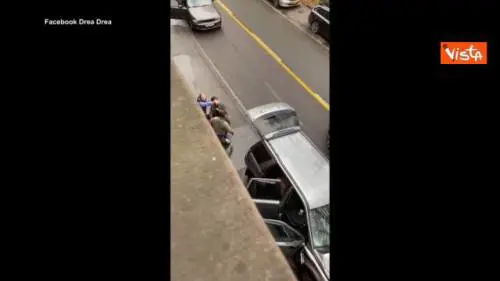 Auto sulla folla in Germania