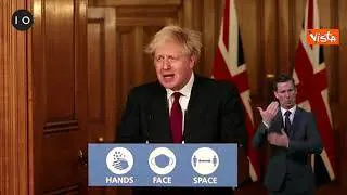 Johnson: "Londra da domani in lockdown"
