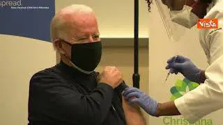 Biden, vaccino anti Covid in diretta tv