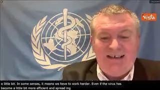 21-12-20 Covid, Oms: "La nuova variante non è fuori controllo"