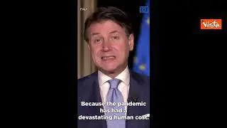 Covid, Conte: “Costo umano devastante, mantenere alta la guardia. Vaccini segnale di speranza”