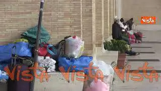 Piazza San Pietro vuota alla Vigilia di Natale per il lockdown