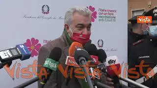 Vaccino, Arcuri: “Arrivate le prime dosi simboliche, è uno spiraglio di luce”