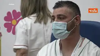 V-Day allo Spallanzani: il vaccino ai primi tre italiani