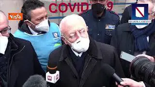 V-Day, De Luca: "Sembra lo sbarco in Normandia"