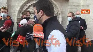 Governo, Salvini: “La telenovela Conte-Renzi non mi appassiona. Non ci credo molto”