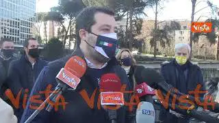 Salvini: “Ho ancora il messaggio di Conte 'Ci vediamo'. Spero gli regalino agenda nuova”