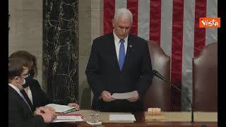 Joe Biden eletto presidente: la proclamazione al Congresso