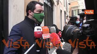Governo, Salvini: “Governo di unità nazionale? Non mi occupo di fantasia”
