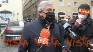 Tajani (FI): “Conte ha offerto poltrone anche durante il suo discorso”