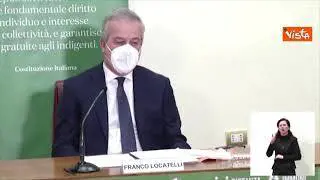 Locatelli: "2,5 milioni di dosi a disposizione in Italia a fine gennaio"