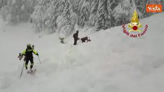 Slavina sul monte Zoncolan a Ravalscetto (Udine), escluse persone coinvolte