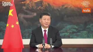 Xi a Davos: "Necessaria cooperazione per risposta globale alle sfide"