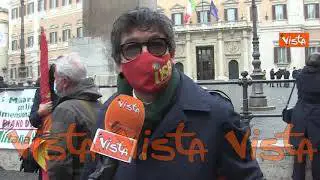 I lavoratori Alitalia in piazza: “Vediamo con terrore la possibilità di vedere dimezzati i voli”