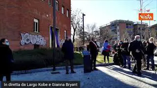 Kobe Bryant, a Reggio Emilia intitolala una piazza a suo nome ad un anno dalla morte