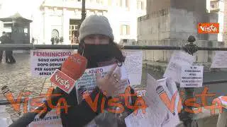 Mamme in piazza a Montecitorio, “Troviamo coraggio di denunciare le violenze e ci tolgono i figli”