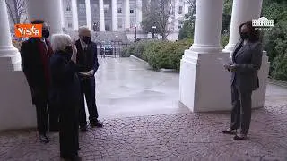 Kamala Harris presiede giuramento Yellen, prima donna ministro del Tesoro