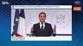 Macron a Davos: "Modello capitalista non può più funzionare"