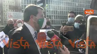 Consultazioni, Salvini: “A Mattarella diremo no al mercato delle vacche di un reincarico a Conte”