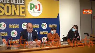 Crisi, Zingaretti: "Proporremo a Mattarella nuovo incarico per Conte"