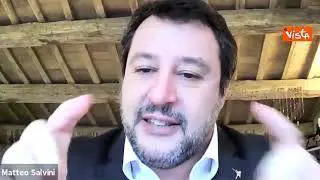 Governo, Salvini: "Oggi nato in senato gruppo di viandanti, li chiamano europeisti"