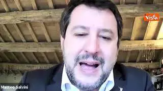 Crisi, Salvini: "No a governoni con dentro FI, mi rifiuto per il bene del Cavaliere"