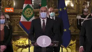 Consultazioni, Zingaretti: "Soluzioni in tempi rapidi, appoggeremo Conte ter"