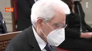 Mattarella alla Corte Cassazione per l’inaugurazione dell’anno giudiziario 2021