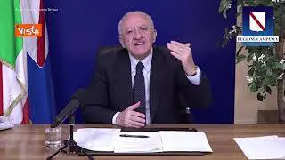 Covid Campania, De Luca: “Problema è carenza vaccini, se situazione non cambia finiamo nel 2022”