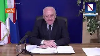 Recovery Plan, De Luca: “Dare svolta all'Italia obiettivo non alla portata di questo Governo”