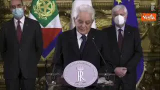 Crisi, Mattarella: "Appello a Parlamento per fiducia a governo di alto profilo"