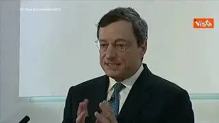 Draghi e il suo «Whatever it takes», la frase del luglio 2012 diventata voce della Traccani