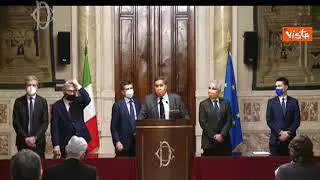 Consultazioni, Toti: "Auspico che tutto il centrodestra appoggi Draghi"