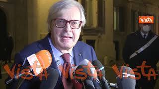 Governo, Sgarbi: “Chiesto a Draghi riapertura cinema, teatri e musei”