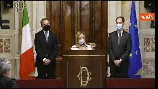 Consultazioni, Meloni: "Valuterei un Governo fino a settembre, poi il voto"