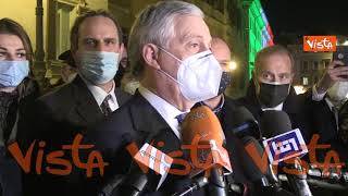 Consultazioni, Tajani: “Berlusconi sta bene. Voleva venire alla Camera ma il medico ha sconsigliato”