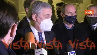Consultazioni, Tajani: “È ora di fare il tifo per la nazionale. Sia il Governo dei migliori”
