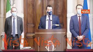 Consultazioni, Salvini: "Noi siamo a disposizione di Draghi, non si va avanti a colpi di no"