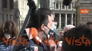 Consultazioni, Salvini: “Preferisco mettermi in gioco e gestire 209 miliardi che stare fuori”
