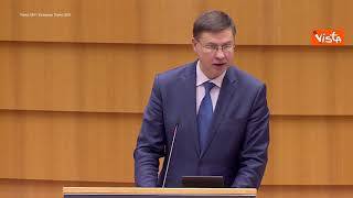 Recovery Plan, Dombrovskis: “No misure limitate, vogliamo che portino una trasformazione”